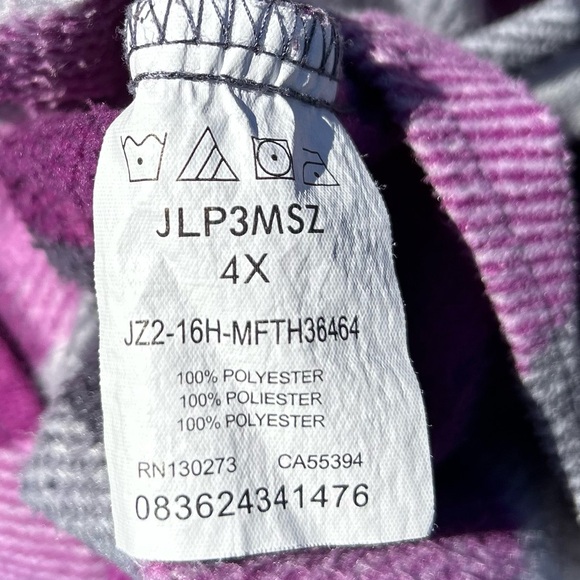 Riders by Lee 4X button down fleece shacket. - Picture 4 of 4